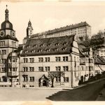 Rudolstadt/Thür. - Rathaus und Heidecksburg