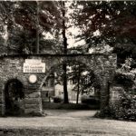 Schwarzburg/Thür. - Eingang zur HO-Gaststätte Fasanerie