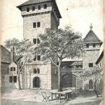 Veste Wachsenburg/Thür. - Burghof,Hohenloheturm und Thornlein