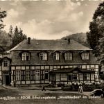 Stolberg/Harz . FDGB-Erholungsheim Waldfrieden im Ludetal