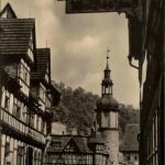 Stolberg/Harz . Hotel Weisses Ross - Älteste Gaststätte im Ort seir 1627