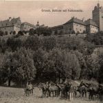 Mansfeld/Südharz - Allstedt - Grossh. Schloss mit Fohlenweide