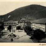 Suhl/Thür. - Marktplatz mit Domberg