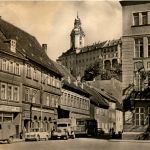 Rudolstadt/Thür. - Blick vom Markt zur Heidecksburg