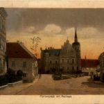 Gleisdorf/Steiermark -Florianplatz mit Rathaus