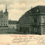 Gleisdorf/Steiermark - Florianplatz und Rathaus