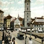 Grazl/Steiermark - Franz Karl-Brücke mit Franziskaner-Kirche