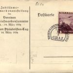 Grazl/Steiermark - 50 Jahre Verein der Briefmarken Sammler in Graz 1886-1936