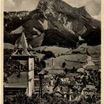 Eisenerz/Steiermark - Schichtturm mit Pfaffenstein