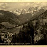 Aflenzl/Steiermark - St.Ilgen gegen Hochschwabgruppe
