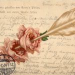 Pfeil mit Rosen