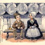 Kinder in Holländischer Tracht