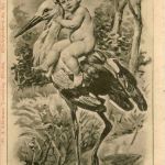 Kind mit Storch