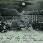Gruss aus Strassburg - Gutenbergplatz