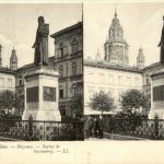 Mainz - Gutenbergdenkmal - Stereo Karte