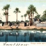 Kairo - Village arabe aux Pyramides