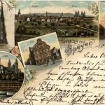 Gruss aus Speyer - Litho