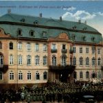 Mainz - Einbringen der Fahnen