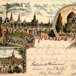 Gruss aus Nürnberg - Bay. Landes Ausstellung - Litho