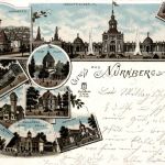 Gruss aus Nürnberg - Litho