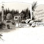 Gruss vom Fremersberg - Litho
