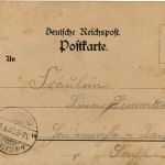 Gruss vom Mannheim - Litho