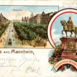 Gruss aus Mannheim - Litho