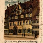 Gruss aus Braunschweig - Litho - Schiffmumme Brauerei