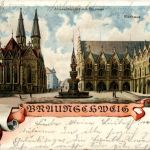 Gruss aus Braunschweig - Litho