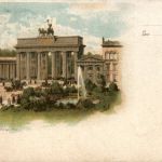 Berlin - Brandenburger Tor - Litho