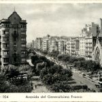 Barcelona - Avenida del Generalisimo Franco