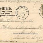 Oberaudorf - Litho - Prägekarte