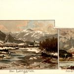 Lenggries - Schloss Hohenburg - Litho