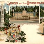 Gruss aus dem Hessenland - Litho