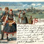 Gruss von der Schwalm - Litho