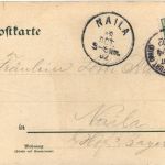 Gruss aus Hessen - Litho