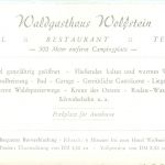 Waldgasthof Wolfstein