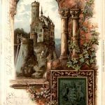 Schloss Lichtenstein - Litho