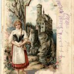 Schloss Lichtenstein - Litho