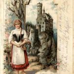 Schloss Lichtenstein - Litho