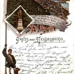 Gruss aus Heidelberg - Litho