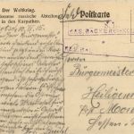 Eingeschlossene russische Abteilung in den Karpathen