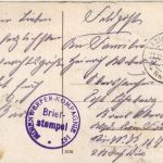 Schlachtfeld Climont Dorf - Feldpost