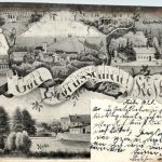 Gott Grüsse dich Köstritz - Litho