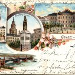 Gruss aus Mainz - Litho
