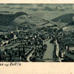 Gruss aus Zell im Wiesental - Litho