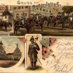 Gruss aus Rothenburg - Litho