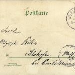 Gruss aus Würzburg - Litho