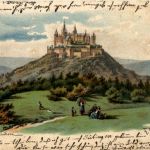 Bisingen - Burg Hohenzollern - Litho