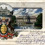 Schloss Monrepos Ludwigsbug - Litho